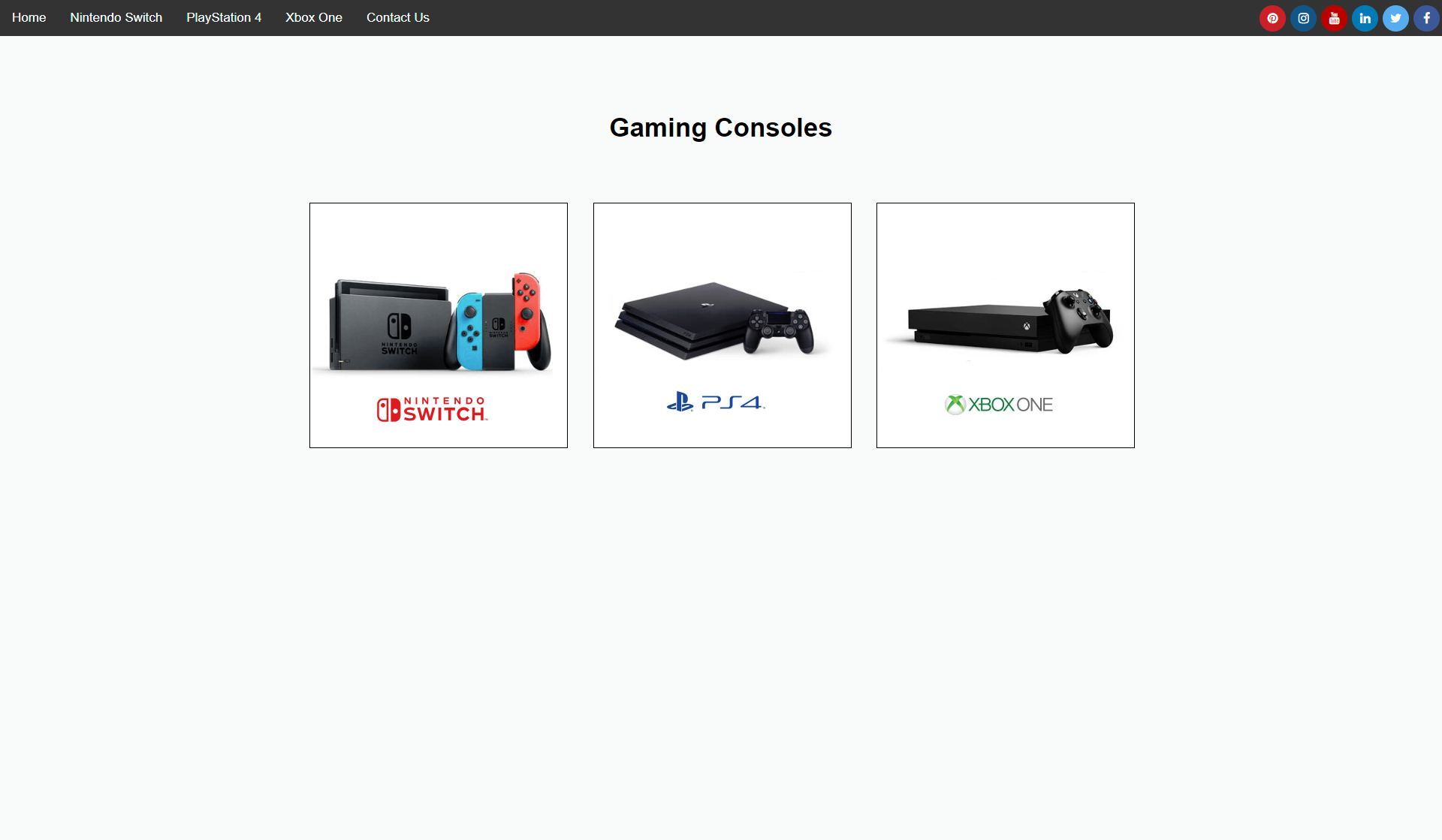 Gaming Console Video Games